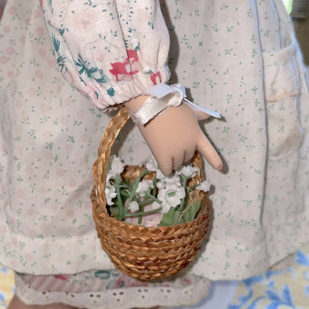 Avon Special Memories Gardening Doll with Flower Basket and Water Can Pr…